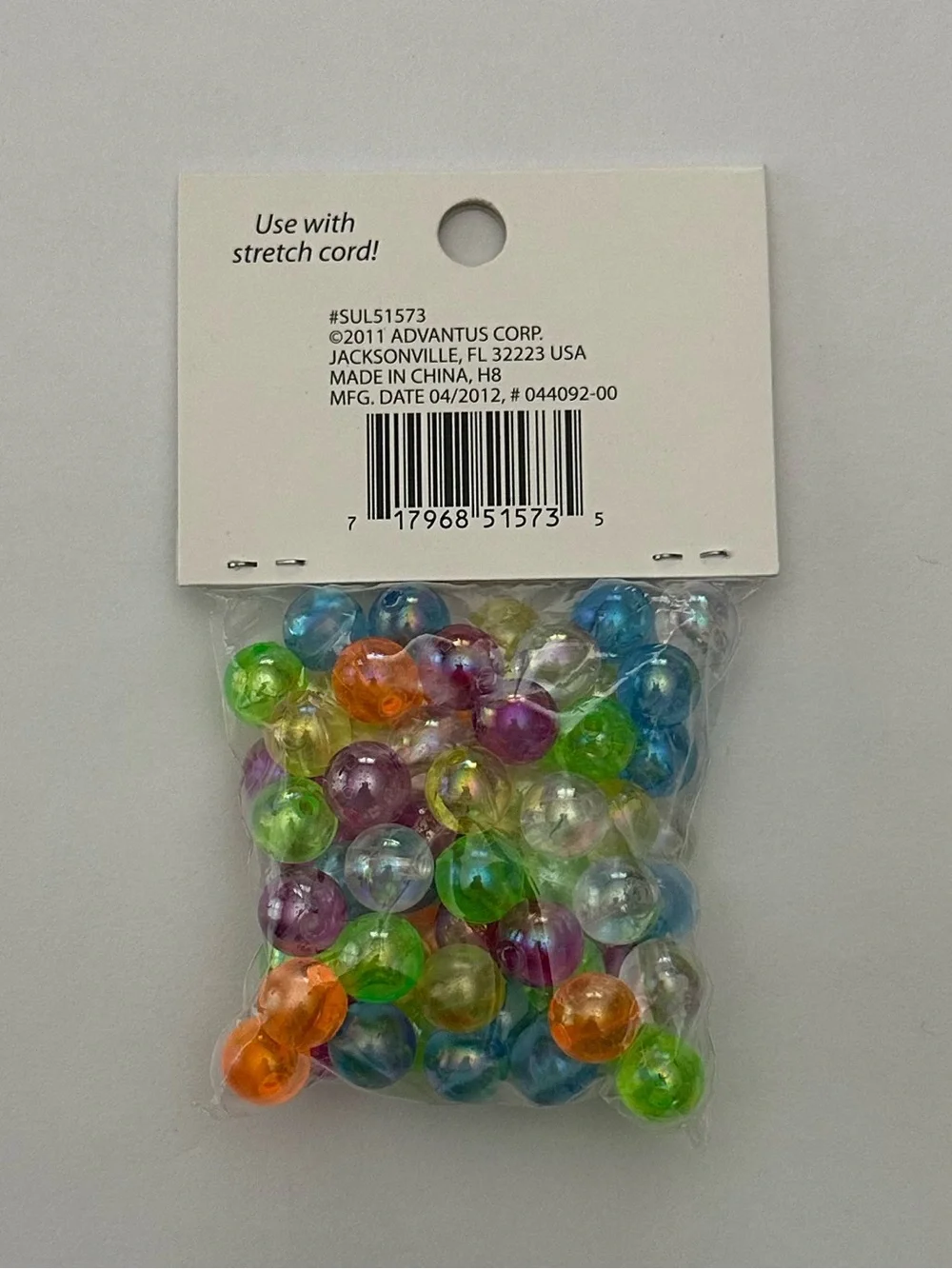 JoAnn Fabrics Braided Bubble Bead Stretch Cord Bracelet Bundle